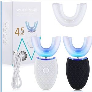 One Ultrasonic Electric Toothbrush Adults U Shaped Automatic Toothbrushes